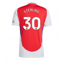 Camisa de Futebol Arsenal Raheem Sterling #30 Equipamento Principal 2024-25 Manga Curta